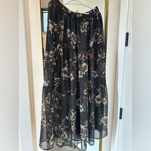 Anthropologie Ranna Gill maxi skirt
